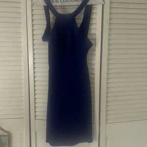 Royal blue dress